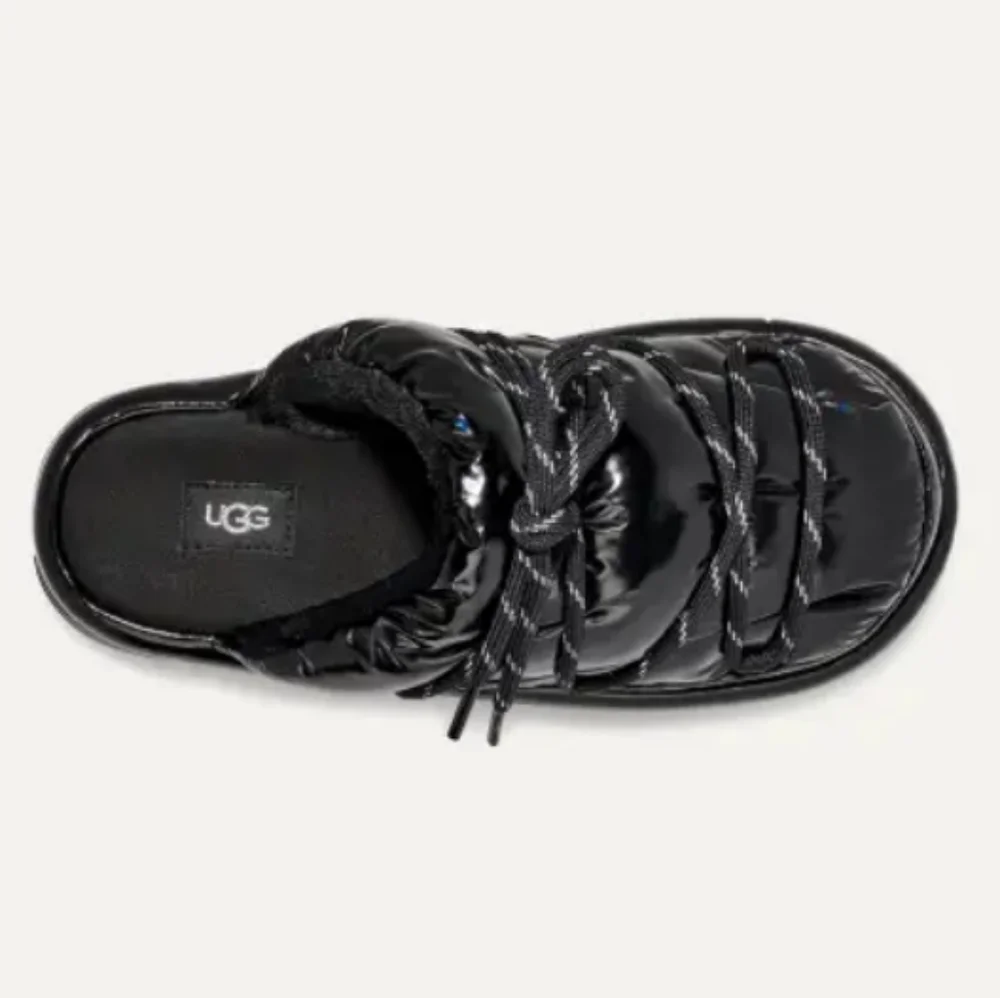 UGG SPACESLIDER HI SHINE SLIDE PLATFORM SLIPPER SHOES NWOT - Picture 11 of 17